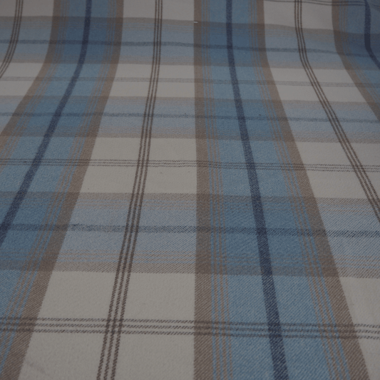 Porter and Stone Balmoral Plaid Curtain and Upholstery Fabric. - Clearance Fabric Shop