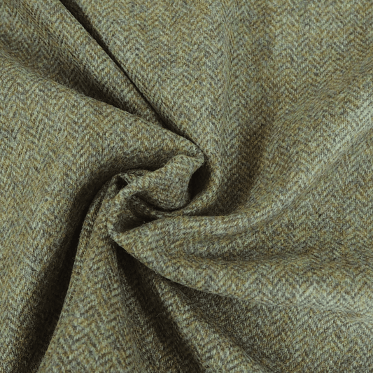 Tweed shades of green Curtain and Upholstery Fabric. - Clearance Fabric Shop